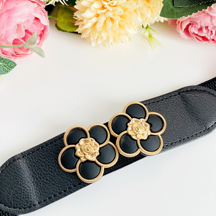 Centura Elastica - Catarama Aurie, Curea Dama, Curele Femei [7]