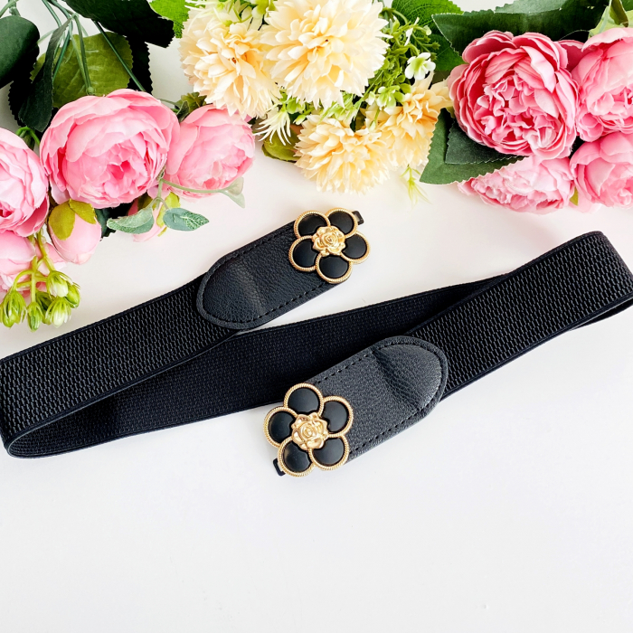 Centura Elastica - Catarama Aurie, Curea Dama, Curele Femei [5]