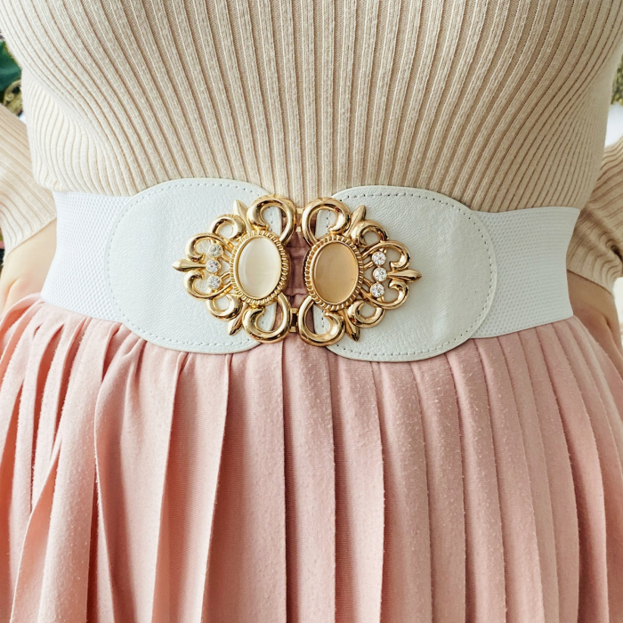 Centura Elastica - Catarama Aurie, Curea Dama, Curele Femei [6]