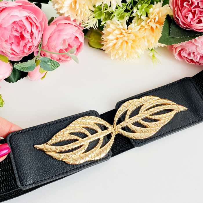 Centura Elastica - Catarama Aurie, Curea Dama, Curele Femei [7]