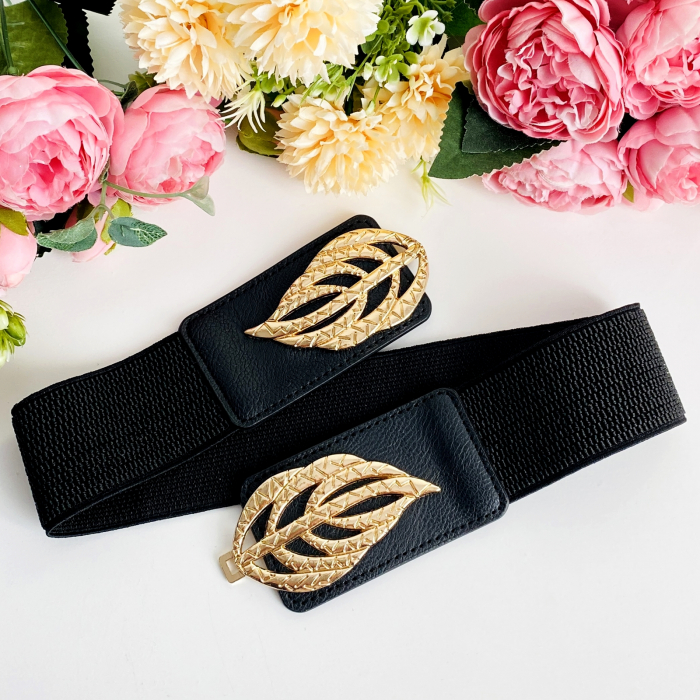 Centura Elastica - Catarama Aurie, Curea Dama, Curele Femei [3]