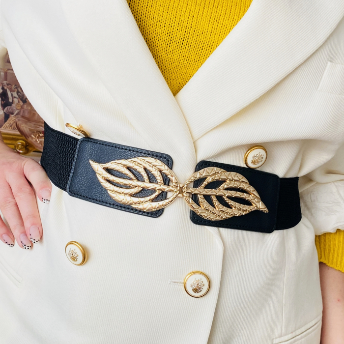 Centura Elastica - Catarama Aurie, Curea Dama, Curele Femei [4]