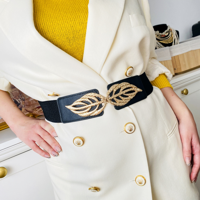 Centura Elastica - Catarama Aurie, Curea Dama, Curele Femei [6]