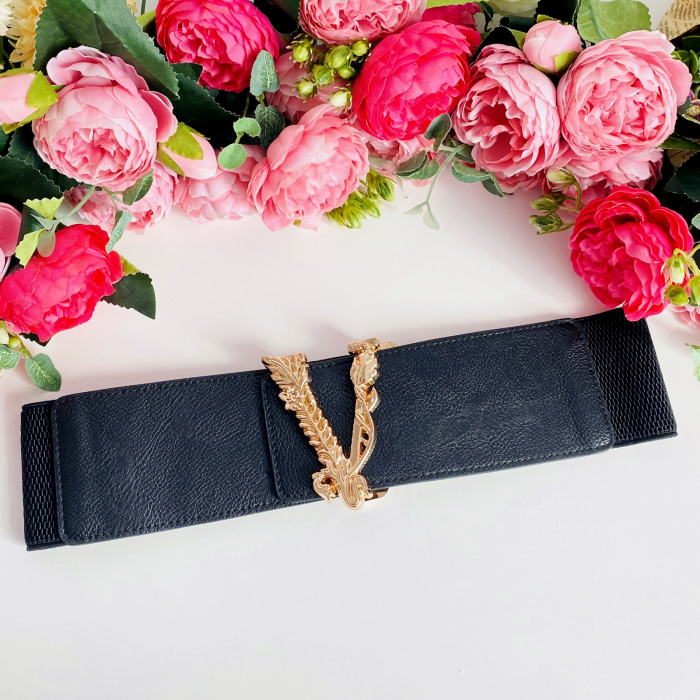 Centura Elastica - Catarama Aurie, Curea Dama, Curele Femei [3]