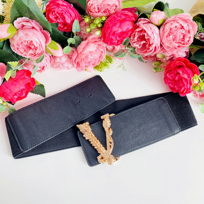 Centura Elastica - Catarama Aurie, Curea Dama, Curele Femei [5]