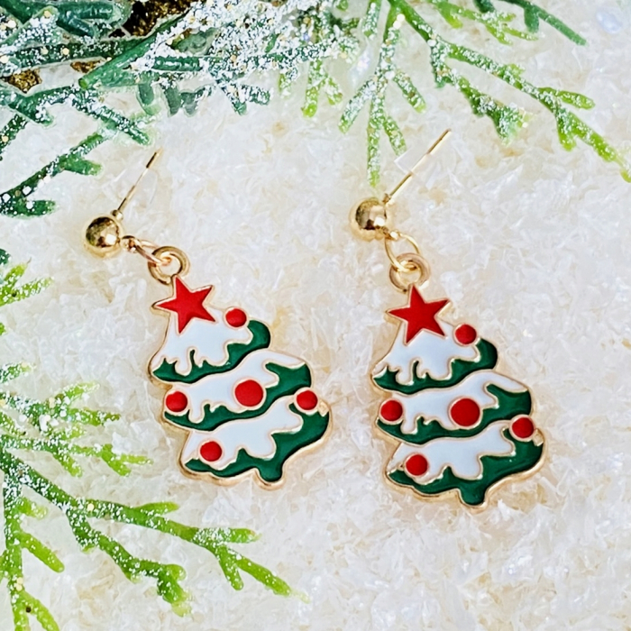 Cercei Brad de Craciun, Cercei Secret Santa, Cercei Dama [5]