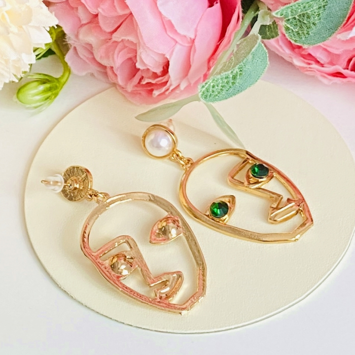 Cercei Fete Aurii, Cercei Dama, Bijuterii Femei [5]