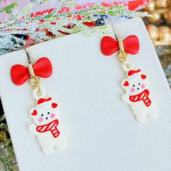 Cercei Ursuleti Craciun & Funda, Cercei Secret Santa, Cercei Dama [4]