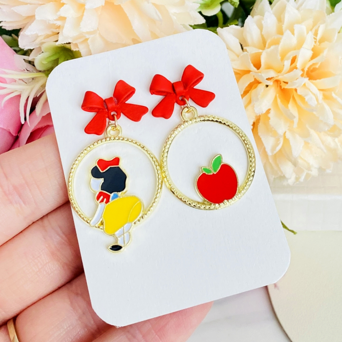 Cercei Alba ca Zapada, Cercei Dama, Bijuterii Femei [3]