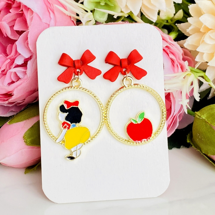 Cercei Alba ca Zapada, Cercei Dama, Bijuterii Femei [2]