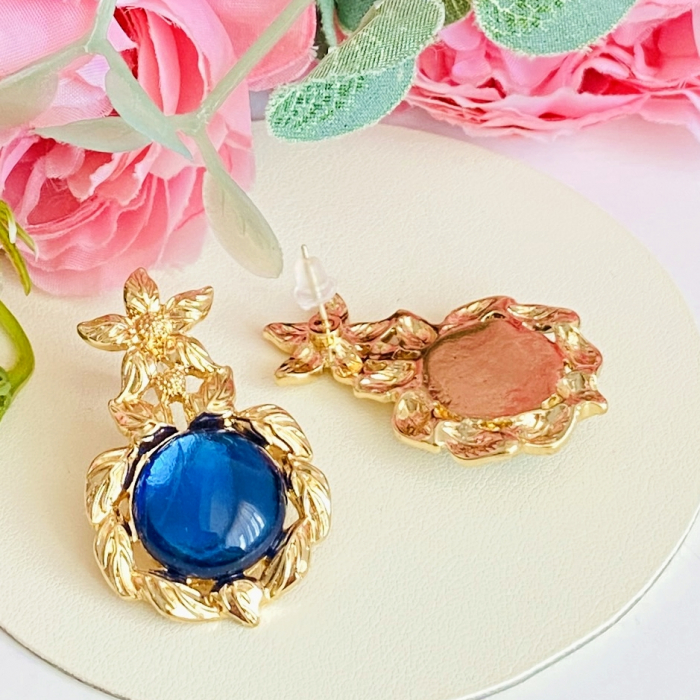 Cercei Iris - Albastru, Cercei Dama, Bijuterii Femei [6]