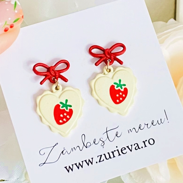 Cercei Capsuni & Fundite, Cercei Dama, Bijuterii Femei [3]