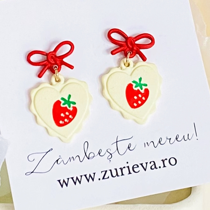 Cercei Capsuni & Fundite, Cercei Dama, Bijuterii Femei [2]