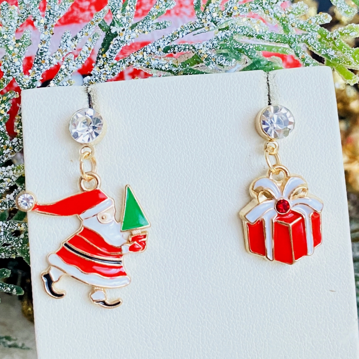 Cercei Mos Craciun & Cadou, Cercei Craciun Secret Santa, Cercei Dama [4]