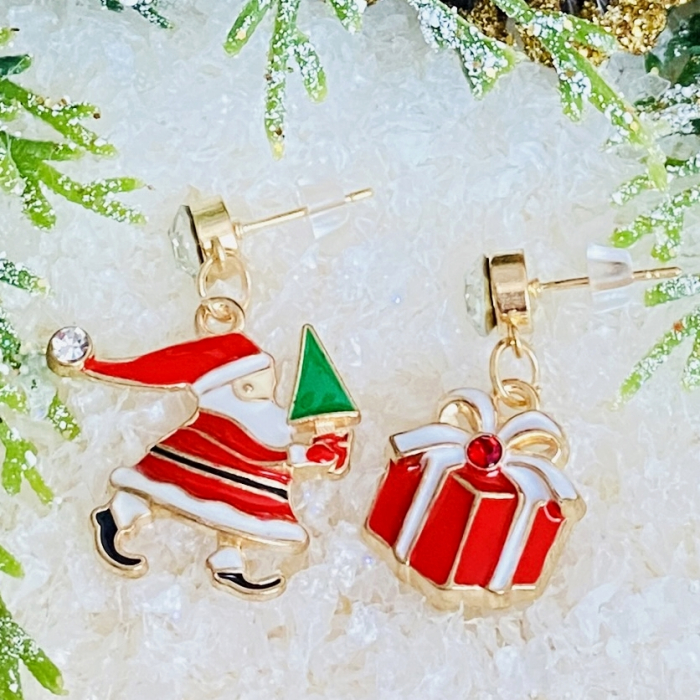 Cercei Mos Craciun & Cadou, Cercei Craciun Secret Santa, Cercei Dama [3]