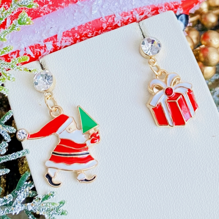 Cercei Mos Craciun & Cadou, Cercei Craciun Secret Santa, Cercei Dama [6]
