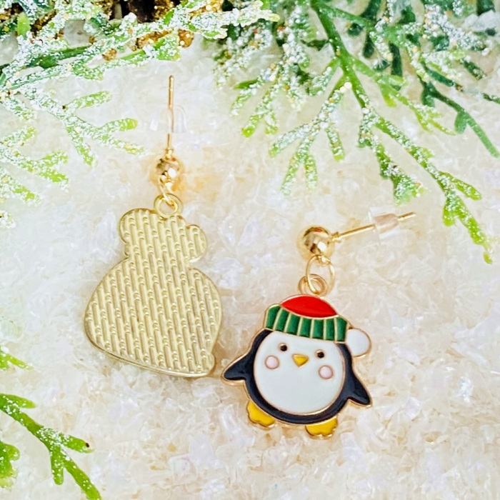 Cercei Pinguin Craciun, Cercei Craciun Secret Santa, Cercei Dama [6]