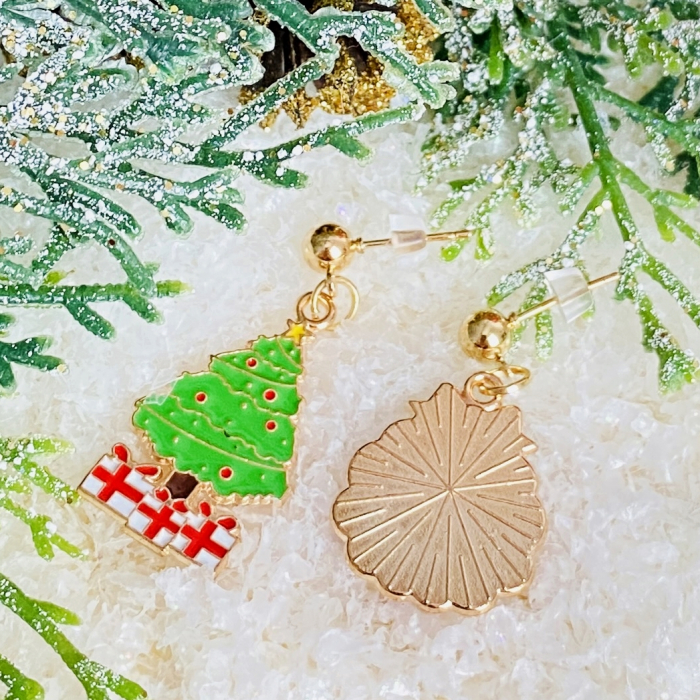 Cercei Brad Impodobit Mos Craciun, Cercei Craciun Secret Santa, Cercei Dama [9]