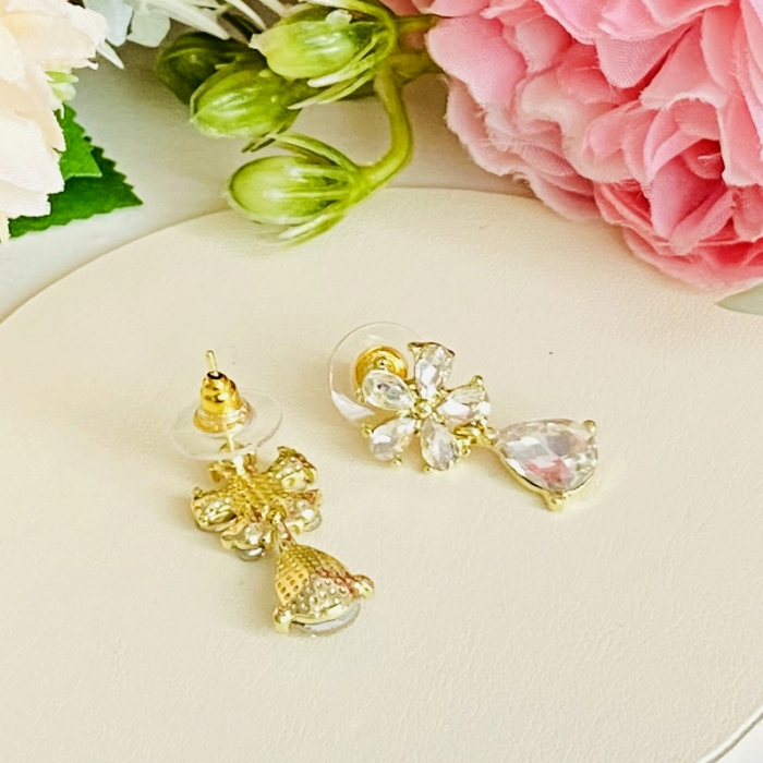 Cercei Floricele Cristale, Cercei Dama, Bijuterii Femei [7]