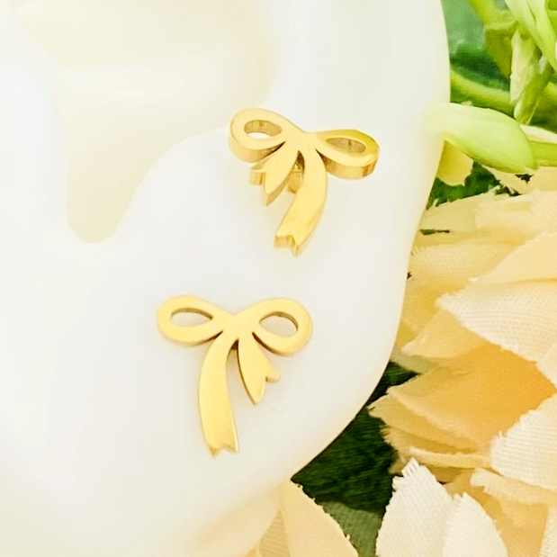 Cercei Mini Fundite - Otel Inoxidabil, Cercei Surub, Cercei Dama, Bijuterii Inox [1]