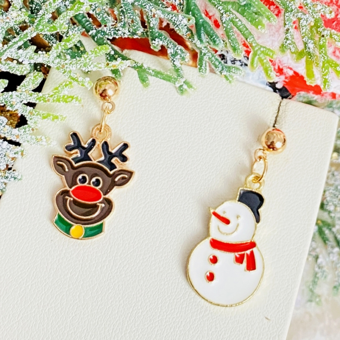 Cercei Om Zapada Ren, Cercei Craciun Secret Santa, Cercei Dama [7]