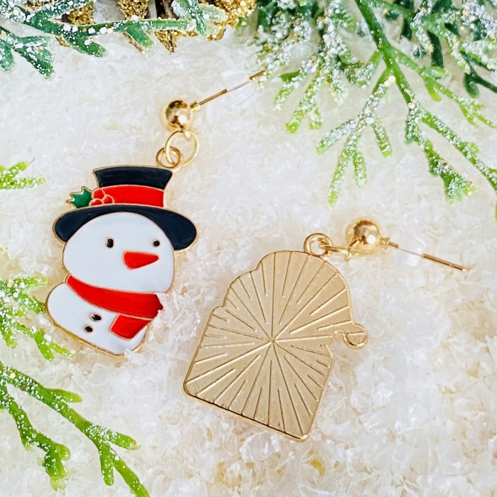 Cercei Mos Craciun Om Zapada Grasut, Cercei Craciun Secret Santa, Cercei Dama [7]
