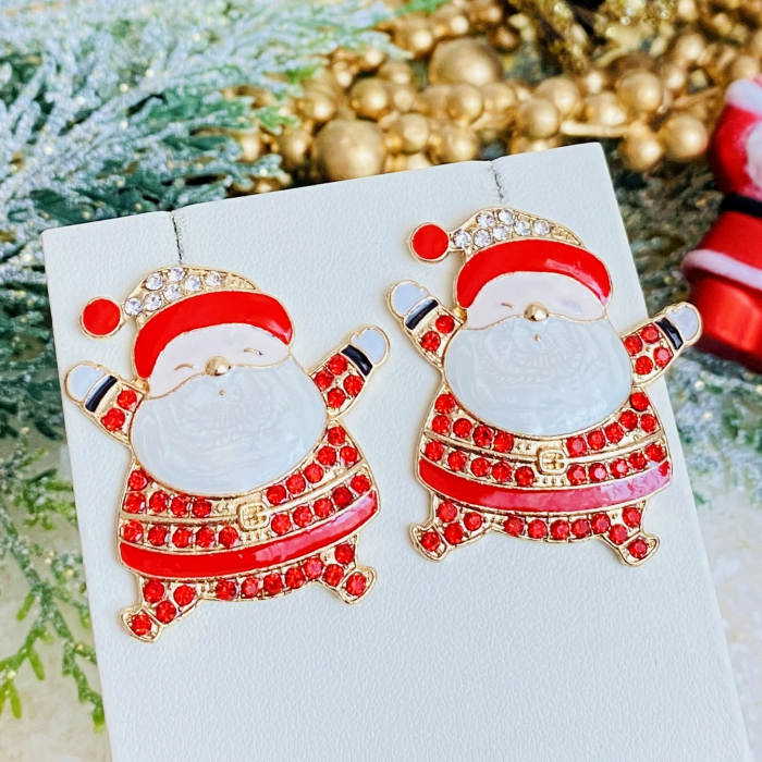 Cercei Mos Craciun Grasut, Cercei Secret Santa, Cercei Dama [7]