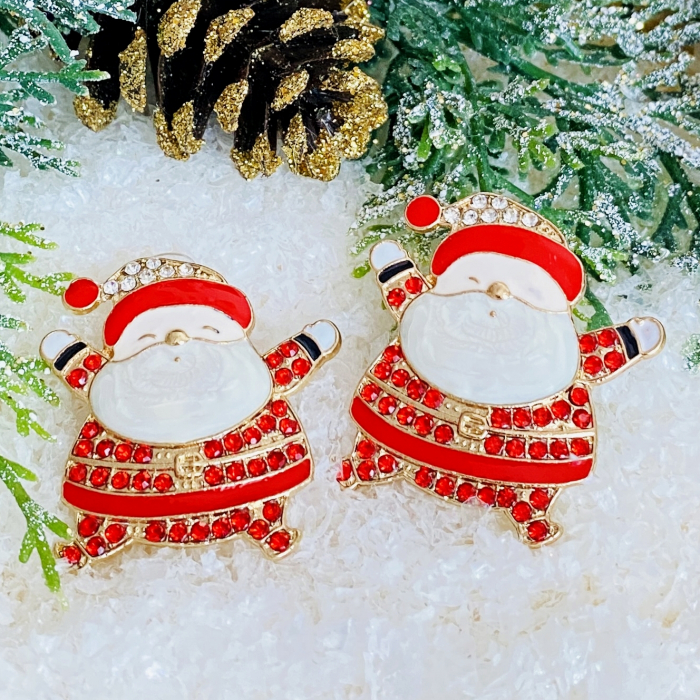 Cercei Mos Craciun Grasut, Cercei Secret Santa, Cercei Dama [5]