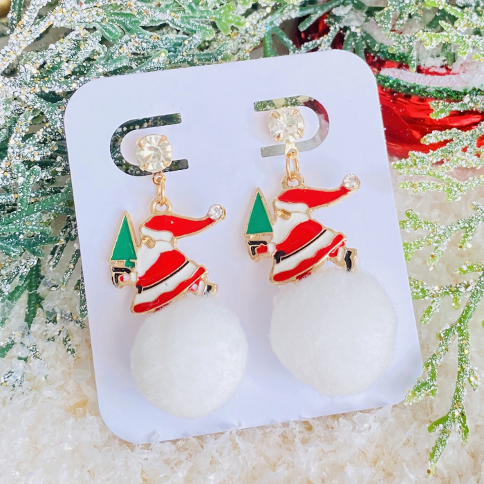 Cercei Mos Craciun si Bulgari Zapada, Cercei Secret Santa, Cercei Dama [2]