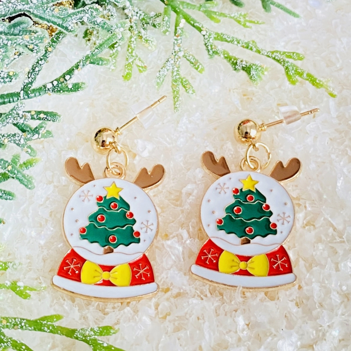 Cercei Glob Craciun, Cercei Craciun Secret Santa, Cercei Dama [2]