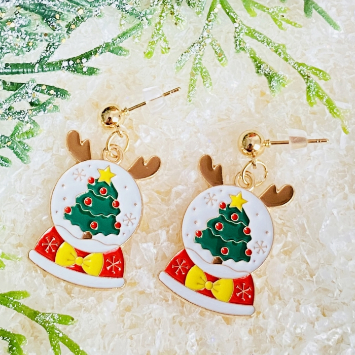 Cercei Glob Craciun, Cercei Craciun Secret Santa, Cercei Dama [4]