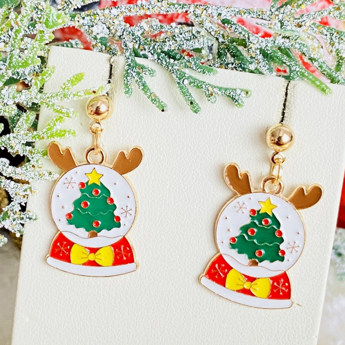 Cercei Glob Craciun, Cercei Craciun Secret Santa, Cercei Dama [5]