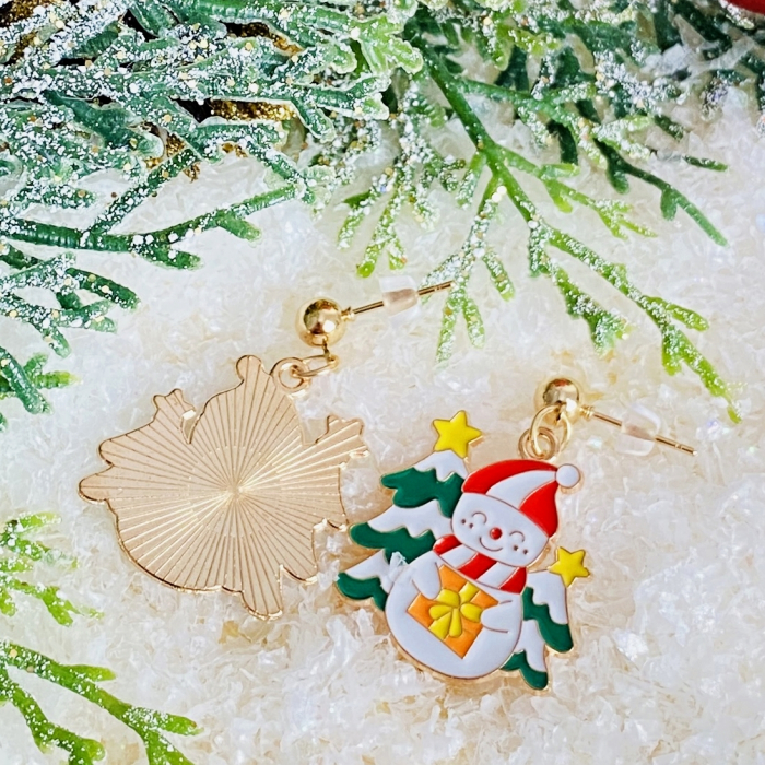 Cercei Om Zapada Brad Craciun, Cercei Craciun Secret Santa, Cercei Dama [9]
