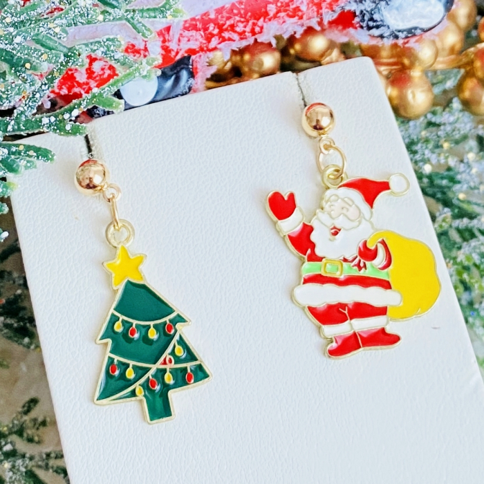 Cercei Mos Craciun Brad, Cercei Craciun Secret Santa, Cercei Dama [3]
