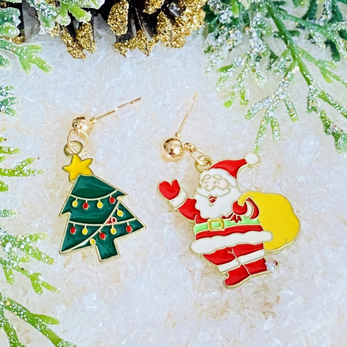 Cercei Mos Craciun Brad, Cercei Craciun Secret Santa, Cercei Dama [4]
