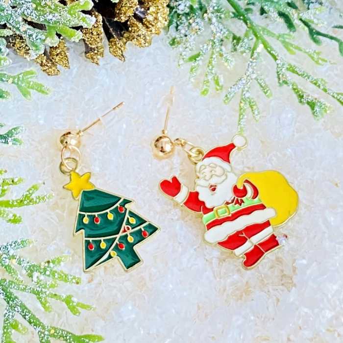Cercei Mos Craciun Brad, Cercei Craciun Secret Santa, Cercei Dama [2]