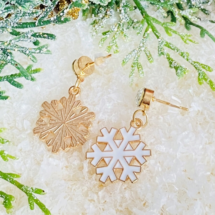 Cercei Fulg Zapada Alb, Cercei Craciun Secret Santa, Cercei Dama [7]