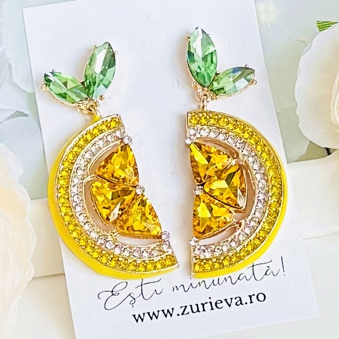 Cercei Lamai Cristale, Cercei Dama, Bijuterii Femei [4]