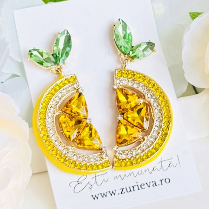 Cercei Lamai Cristale, Cercei Dama, Bijuterii Femei [2]