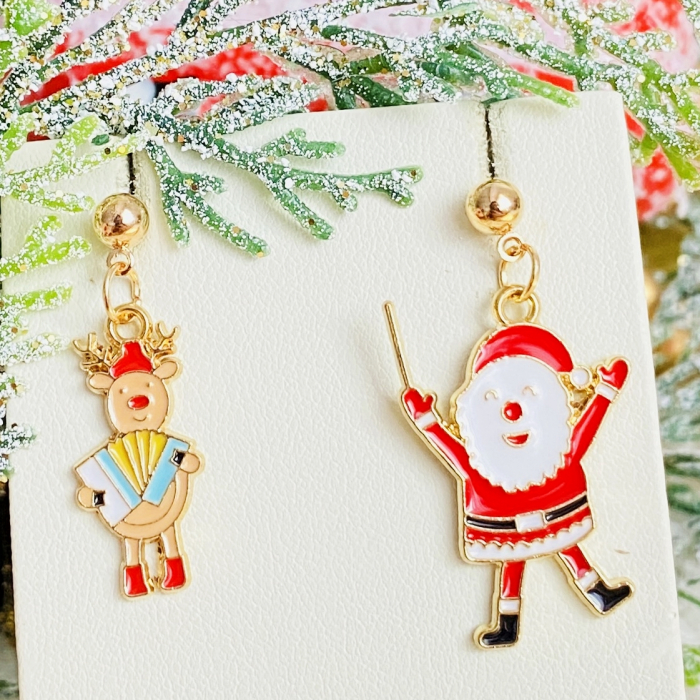 Cercei Mos Craciun Ren Muzica, Cercei Craciun Secret Santa, Cercei Dama [3]