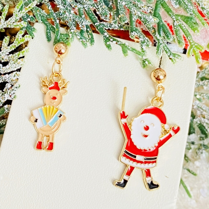 Cercei Mos Craciun Ren Muzica, Cercei Craciun Secret Santa, Cercei Dama [5]