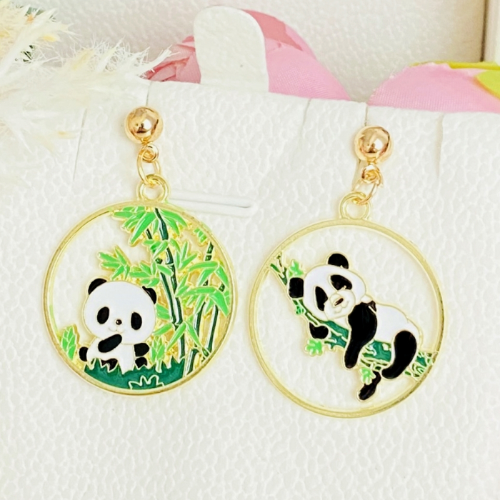 Cercei Ursuleti Panda, Cercei Dama, Bijuterii Femei [2]