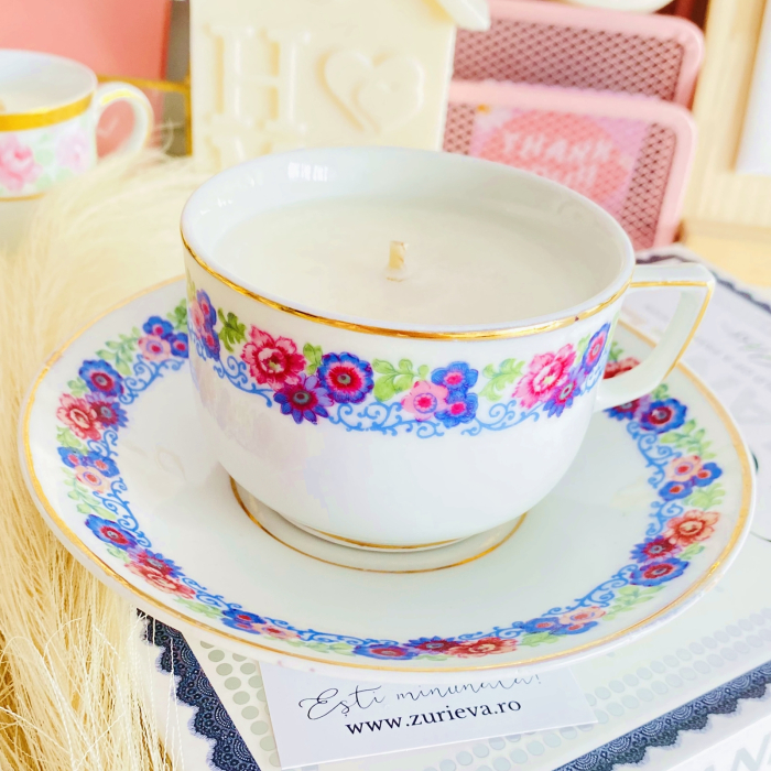 Lumanare Parfumata Ceara Soia Naturala, Lumanari Parfumate Handmade [2]