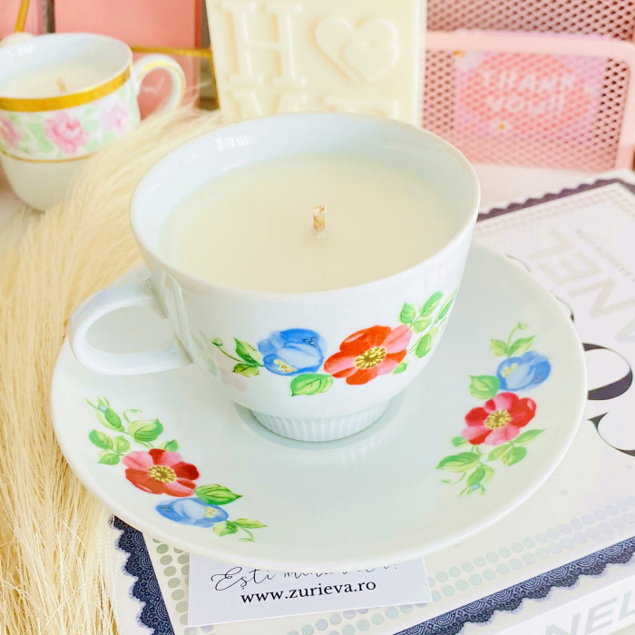 Lumanare Parfumata Ceara Soia Naturala, Lumanari Parfumate Handmade [4]