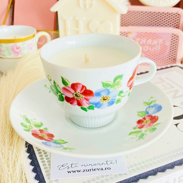 Lumanare Parfumata Ceara Soia Naturala, Lumanari Parfumate Handmade [2]