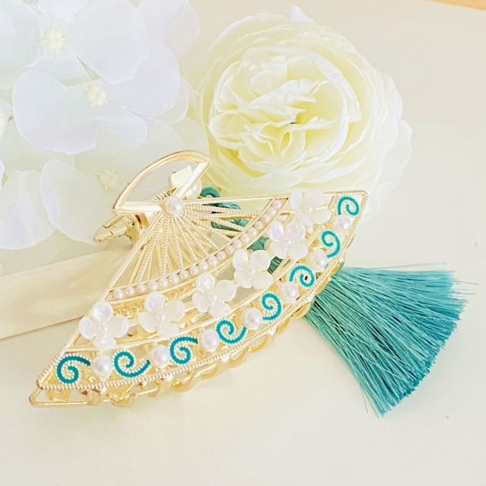 Clama Par Evantai & Ciucure, Agrafa de Par, Accesorii Par [6]