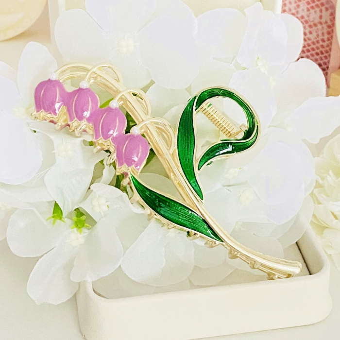 Clama Par Lacramioara Mov, Agrafa de Par, Accesorii Par [4]