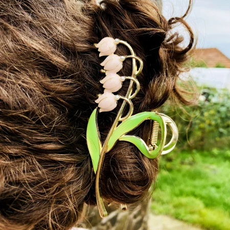 Clama Par Lacramioara Mov, Agrafa de Par, Accesorii Par [3]