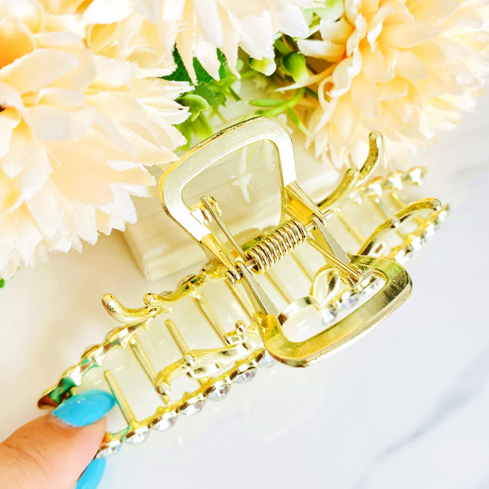 Clama Aurie Ren, Agrafa de Par, Accesorii Par, Clama Metal [8]