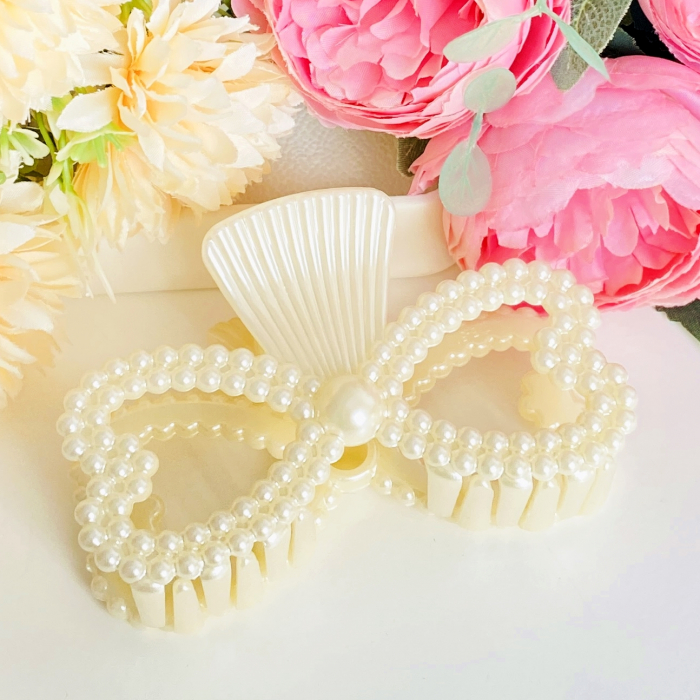 Clama Par Alba - Infinit Inimi, Accesorii Par, Clame de Par [4]